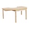Childcraft Wood Table, Laminate Top, Kidney-Shaped, 36 x 58 x 26 Inches